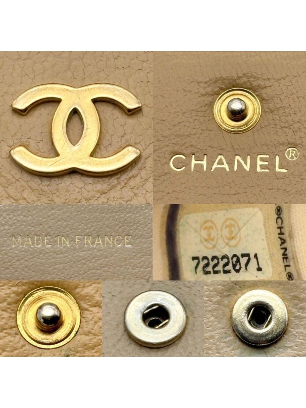 Chanel Wallet CC Logo Hook Trifold BE - Picture 12 of 12